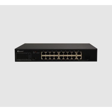 16 Port Poe Switch Vguard