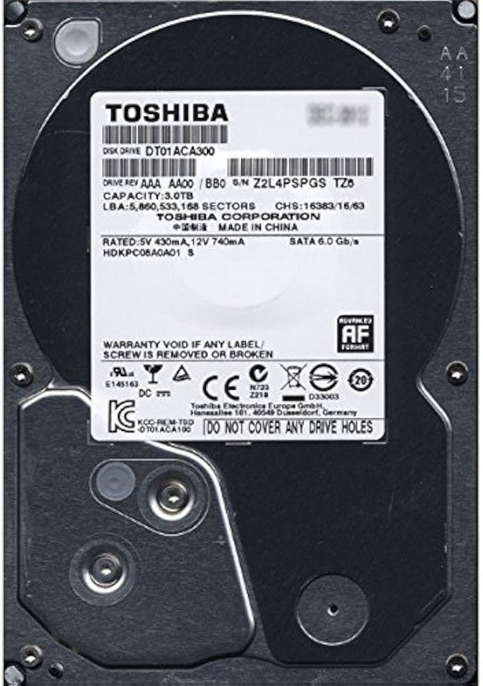 3 tb 7/24 HDD